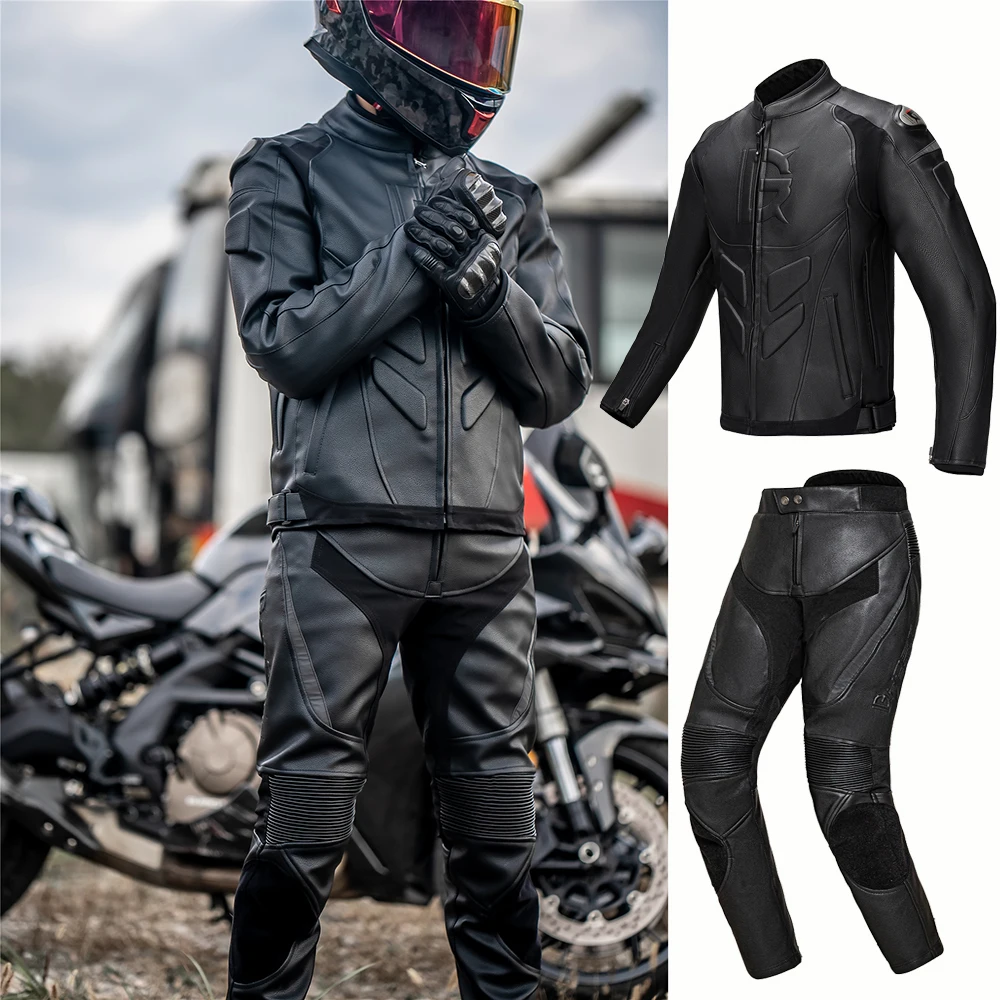 

Кожаная мотоциклетная куртка, ветрозащитная одежда для мотоцикла, мотокросса, одежда для езды на открытом воздухе, спортивное мотоциклетное оборудование, мужская Blouson Moto