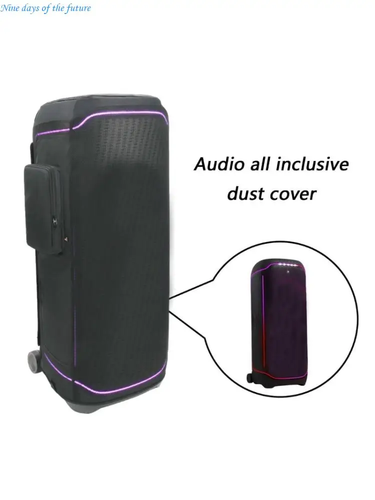 

Reinforced Speaker Protector Case Zippered Access Pocket for Dedicated Model E65A