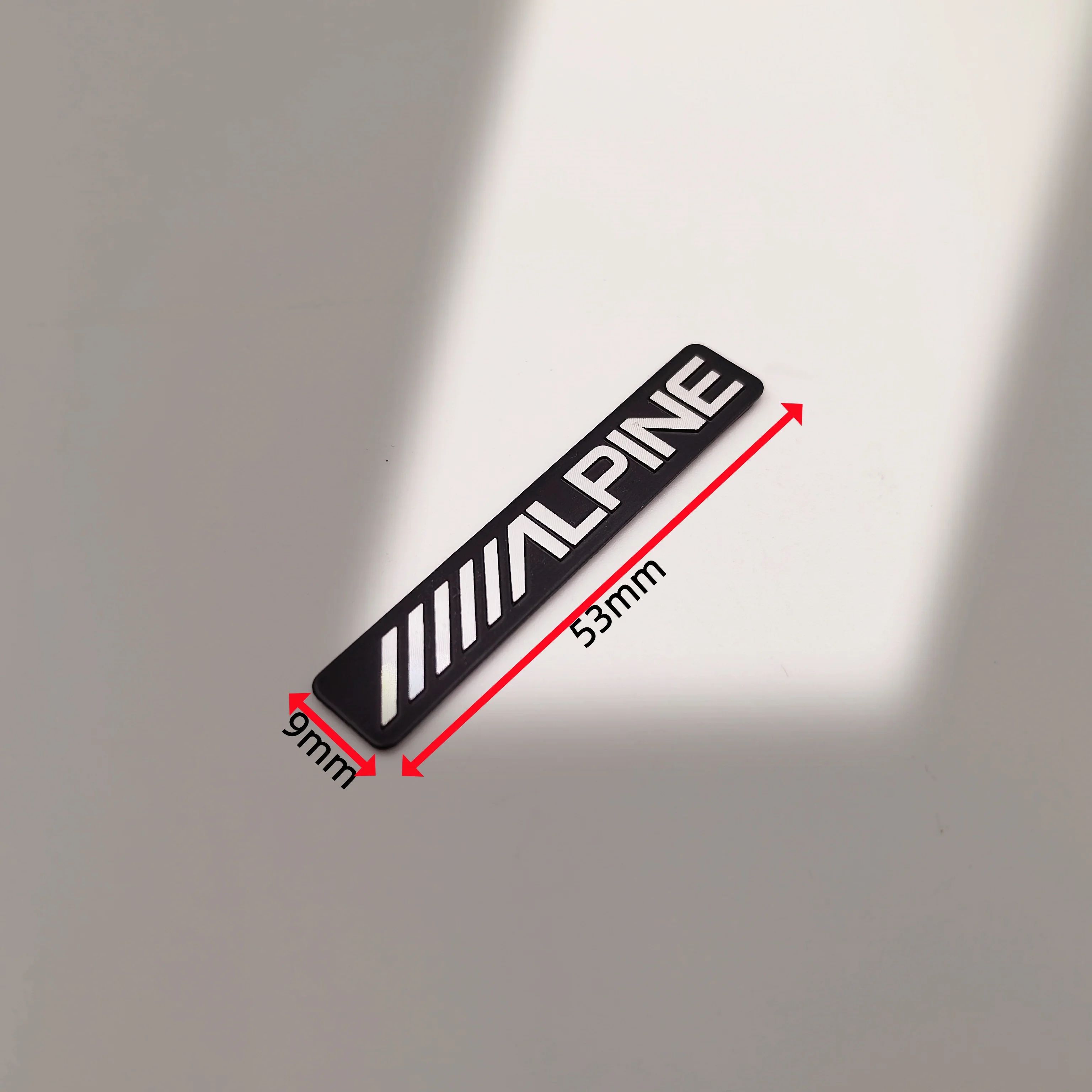3D aluminum car audio sticker car Speaker audio Speaker Badge stereo Emblem sticker for various car brands