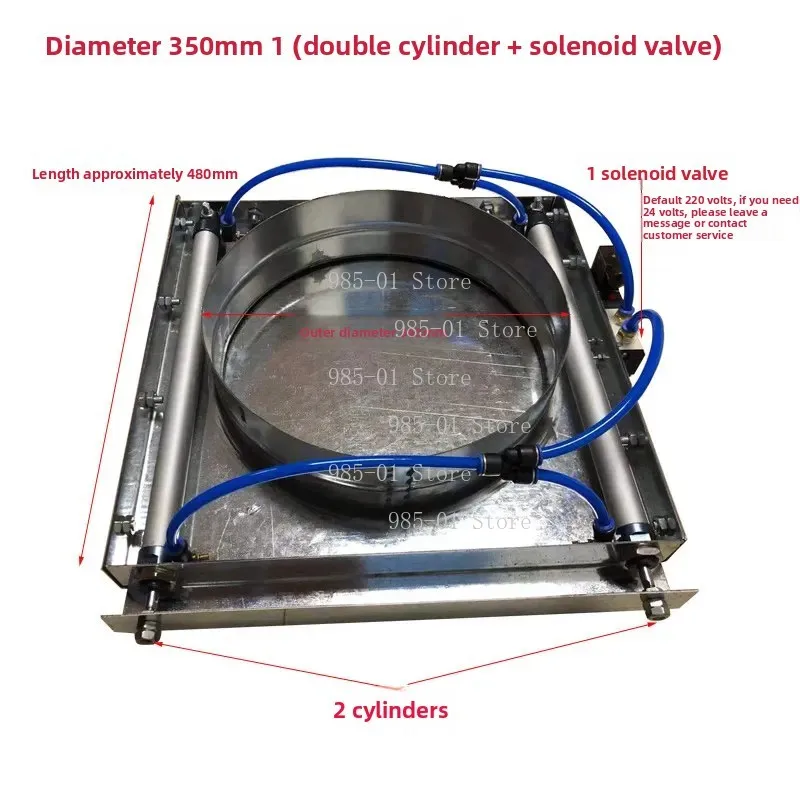 Pneumatic Plug-in Valve, Pipeline Suction Ash Cleaning Regulating Gate for Dust Collection