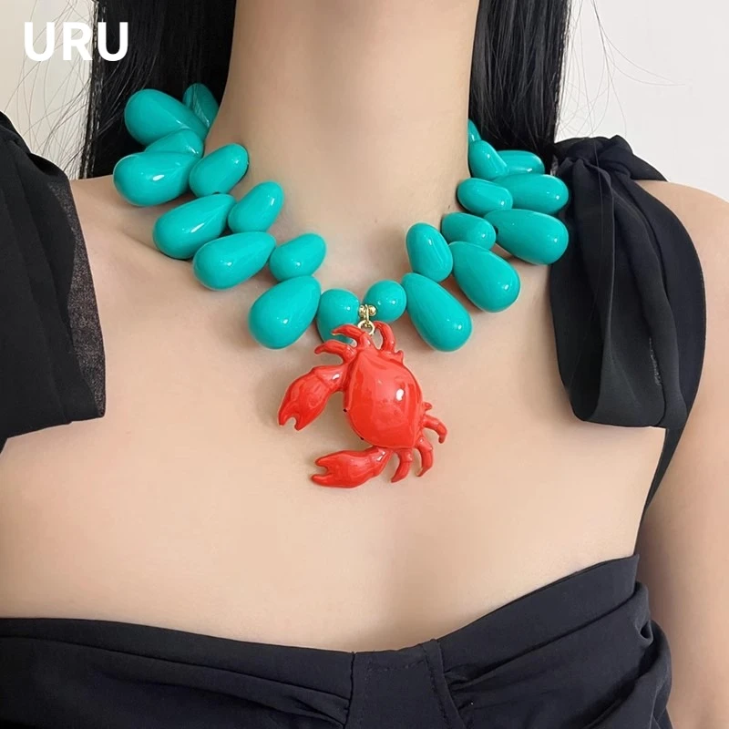 

European and American Design Personality Irregular Exaggerative Necklace For Women Fashion Accessories Hot Sale Dropshipping