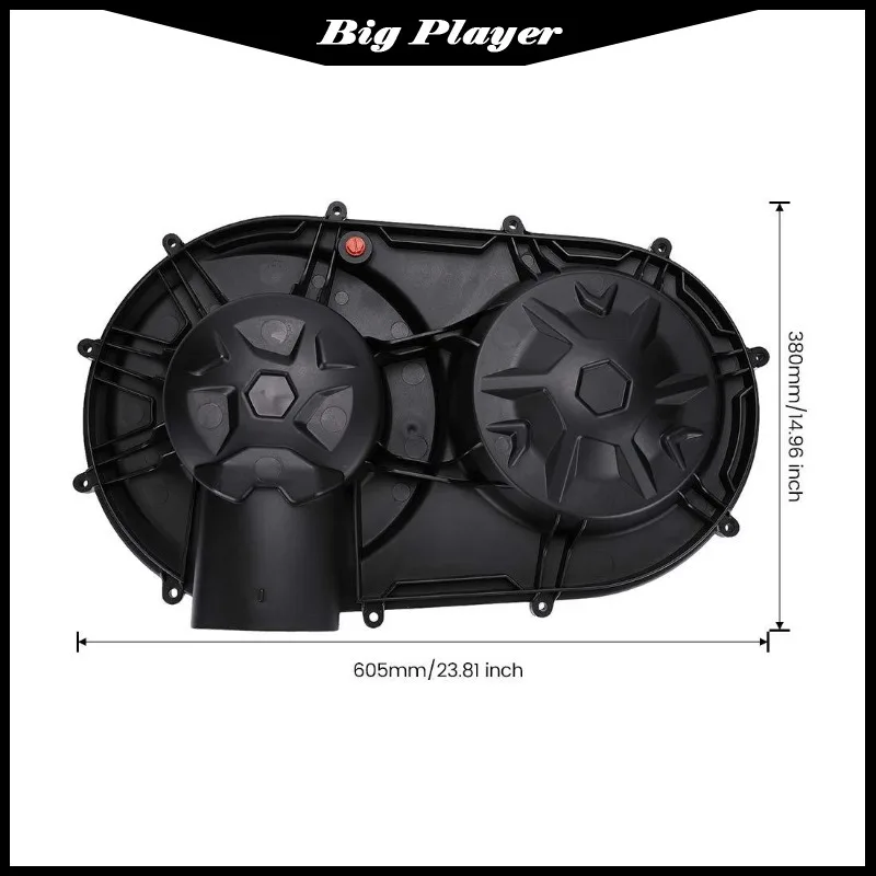 420212505 RR Replace Part 420212508 420212508 for Can-Am Maverick X3 Max Outer Clutch Variator CVT Plate Housing Cover Plastic