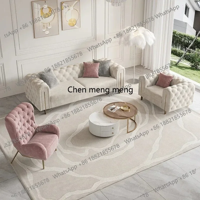 01A Minimalist Luxury Living Room Sofa Leather Italian Nordic Modern Bedroom Sofa Lounges Designer Woonkamer Banken Trendy Furni