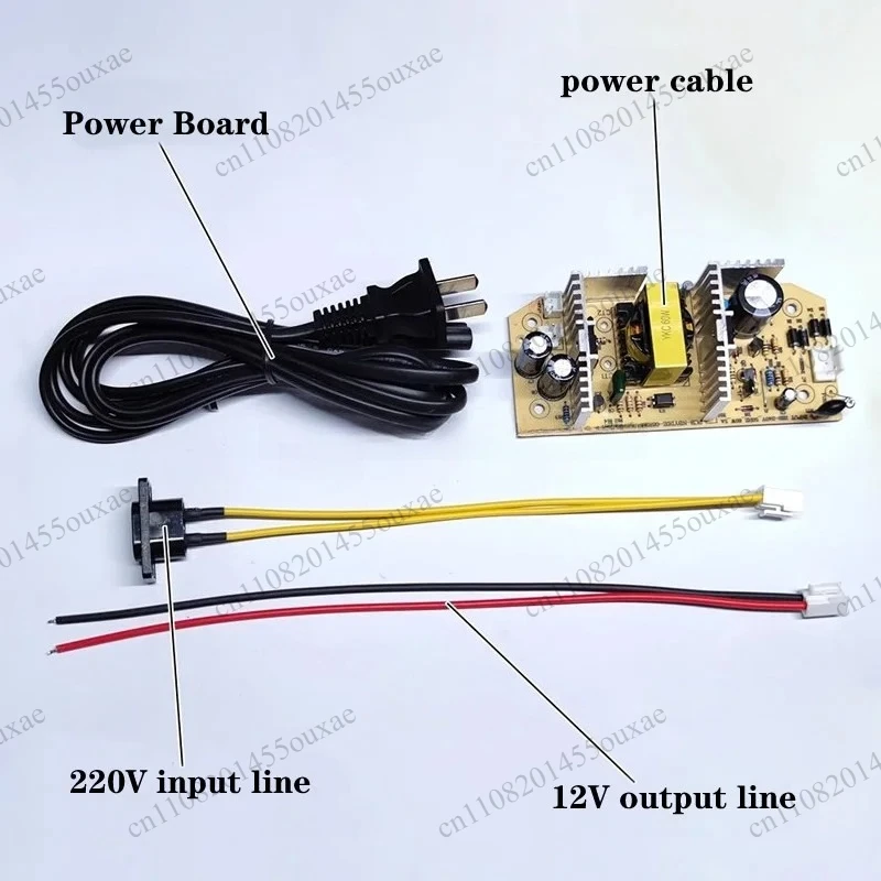 12V 5A 60W Power Board Car Home Dual Use For Modified & Assembled Mini Refrigerator