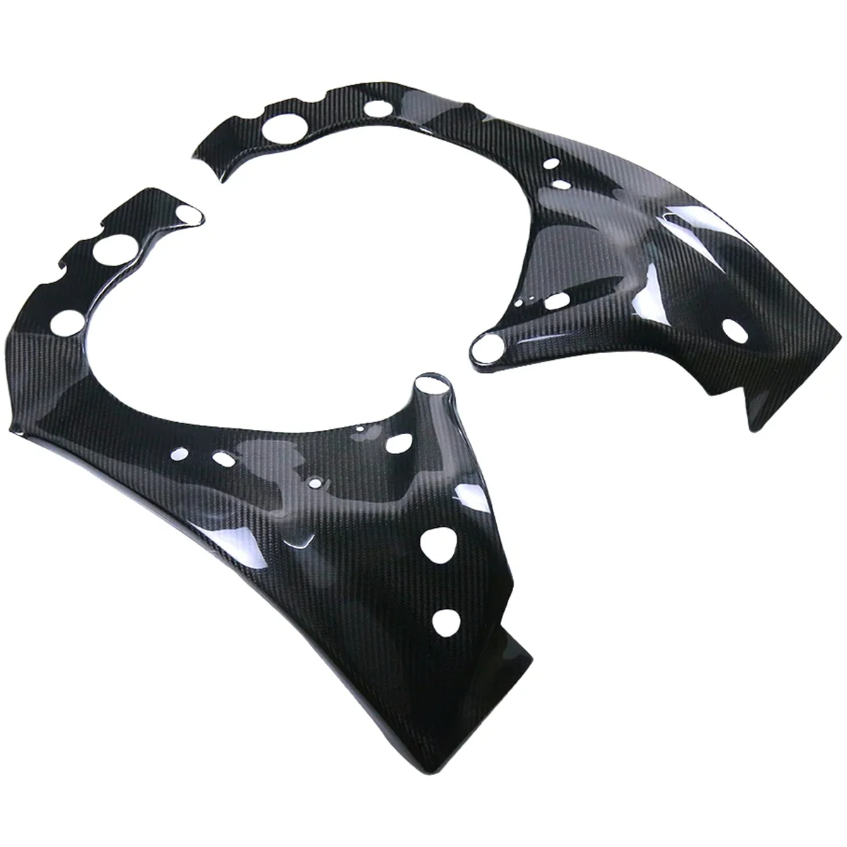 

For YZF R1 R1M 2017 2018 2019 2020 2021 2022 2023 2024 3K 100% Dry Carbon Fiber Motorcycle Accessories Frame Covers