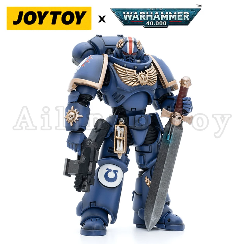 

JOYTOY 1/18 Action Figure 40K Primaris Lieutenant Argaranthe Anime Collection Military Model Free Shipping