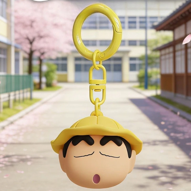 Crayon Shin-chan Nohara Hiroshi Boochan Cartoon-Schlüsselanhänger in niedlicher Q-Version für männliche und weibliche Schüler, exquisiter Anhänger für den Rucksack – Detail 4