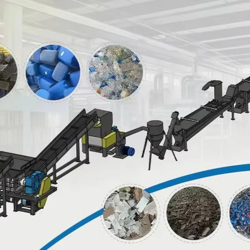 Competitive Price High Strength Industrial Double Shaft Shredder For Waste Plastic Metal Wood Paper