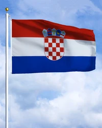 60×90 90x150 120×180CM Croatia Croatian Hrvatska Emblem Flag Polyester Printed Banner Tapestry For Decor