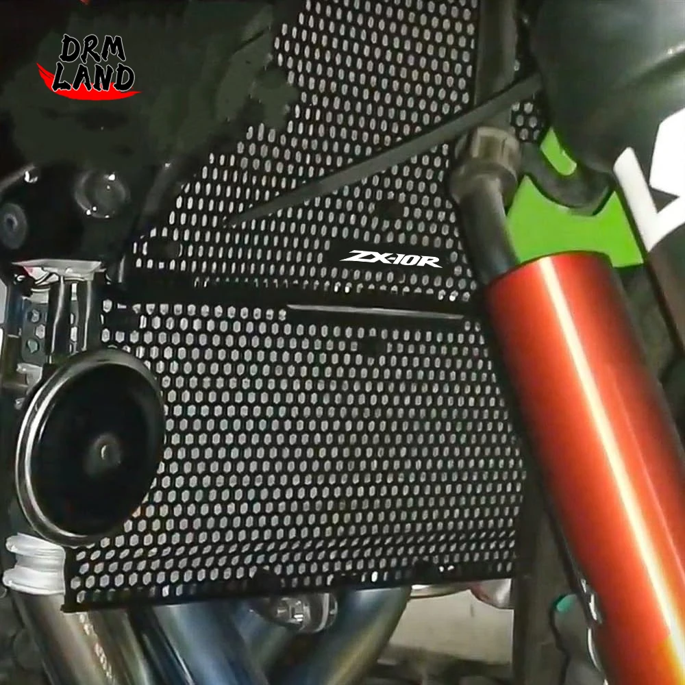 ZX10R Radiator Guard Cover For Kawasaki ZX-10R ZX-10RR 2021 2022 2023 2024 ZX10RR Motocycle Grille Grill Oil Cooler Protector