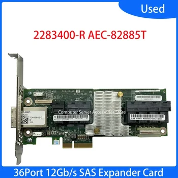 AEC-82885T Original 2283400-R, tarjeta expansora SAS de 36 puertos, 12 Gb/s, tarjeta expansora de tarjeta HBA, placa de tarjeta de Control 82885T 1