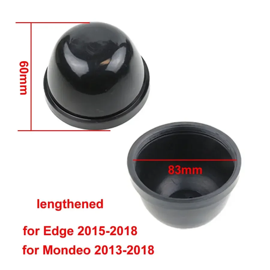 Headlight Dust Cover Waterproof Dustproof Lengthened Headlamp Rear Shell Seal Cap 1pcs For Ford Edge 2015-2018 Mondeo 2013-2018