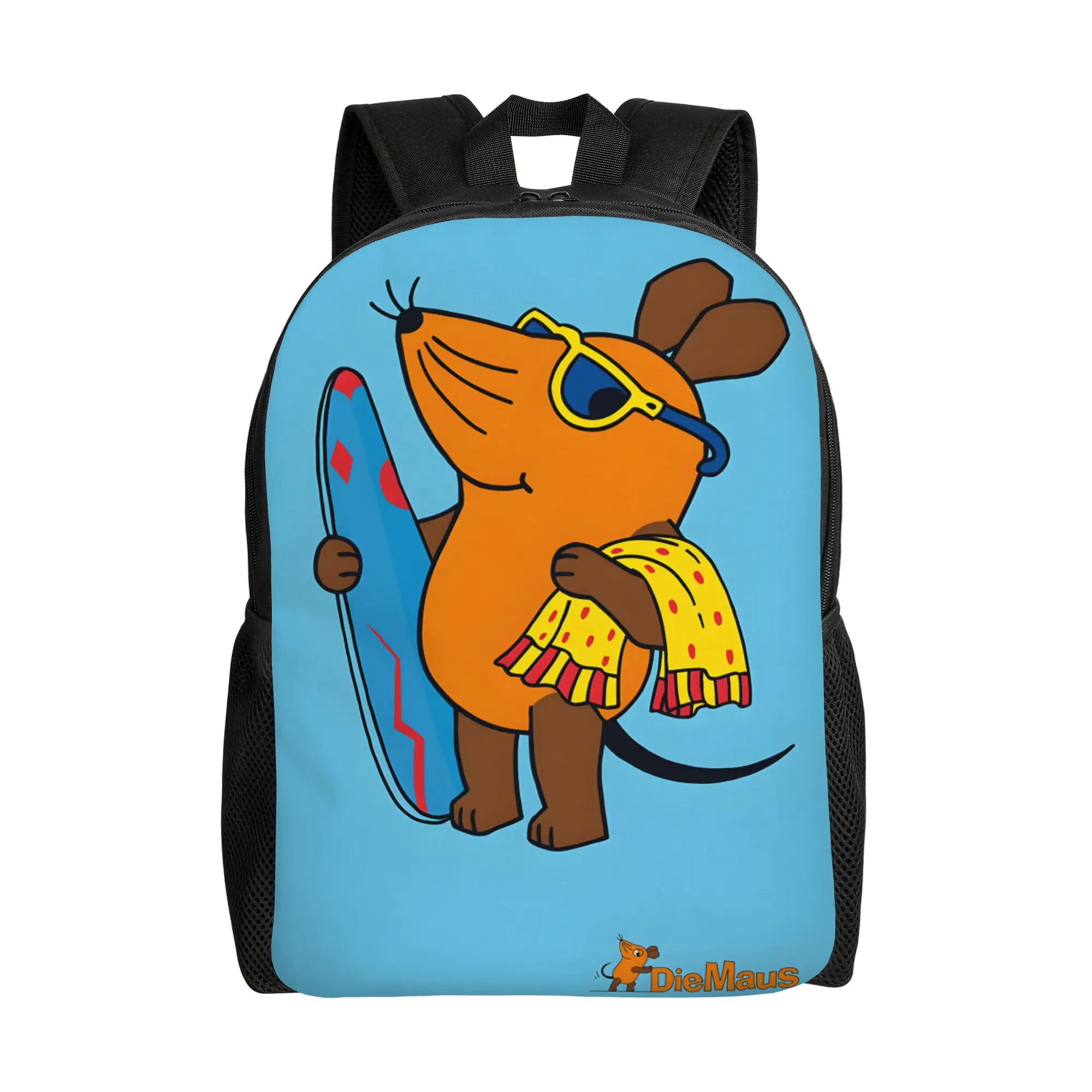 

1Piece Friend Nostalgic Daypack Sturdy Shoulder D-Die Maus Bookbag Back To School Gift New Term Starts