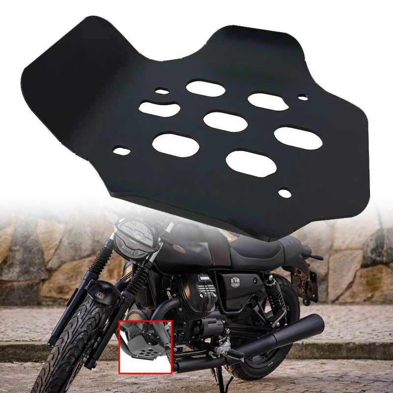 

Fit For Moto GuzziV7 850 Stone V7 850 Special Custom V9 Bobber 2020-2024 Engine Protection Cover Chassis Under Guard Skid Plate