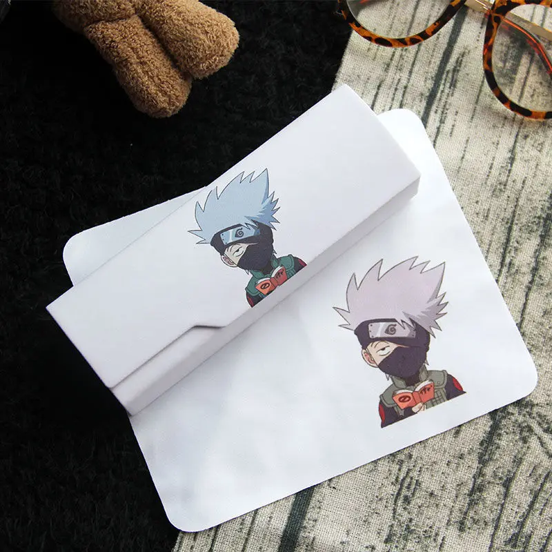 New Naruto Uchiha Sasuke Glasses Case Student Shortsighted Men and Women Portable Anti-Fall Pencil Sunglasses Storage Box Gift