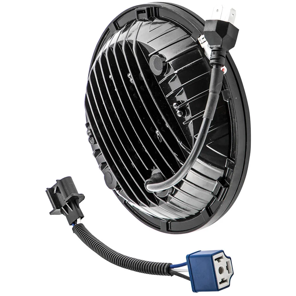 

7inch Round LED Headlight for Hummer H1 H2 2003-2009 High Low Beam 5500LM 1997 1998 1999 2000-17