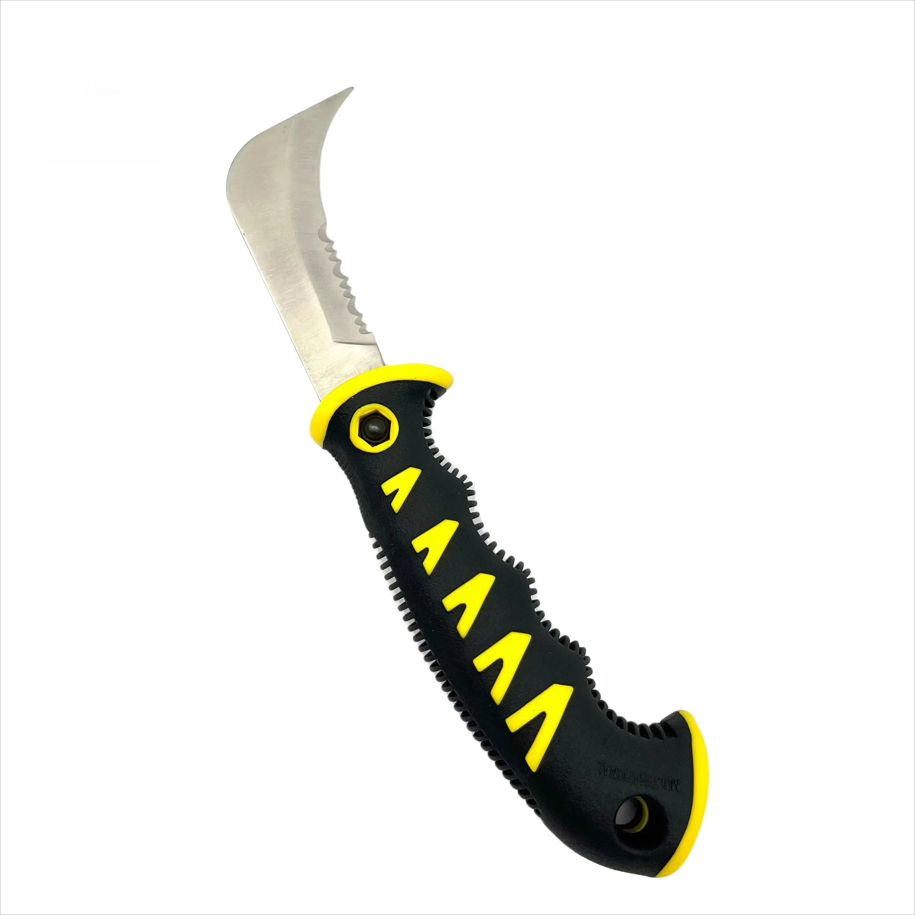 Industrial Multifunctional Camping Foldable OEM 420J2 Japanese Stainless Steel PP+TPR Comfort Handle Serrated DIY