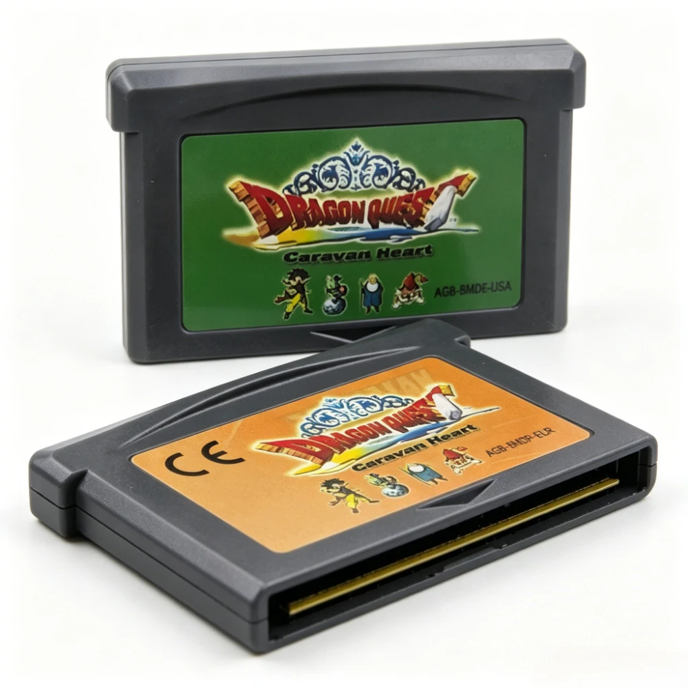 Dragon Quest Series GBA Game 32 Bit Video Game Cartridge Console Card Dragon Quest Monster Caravan Heart USA Version for GBA/NDS