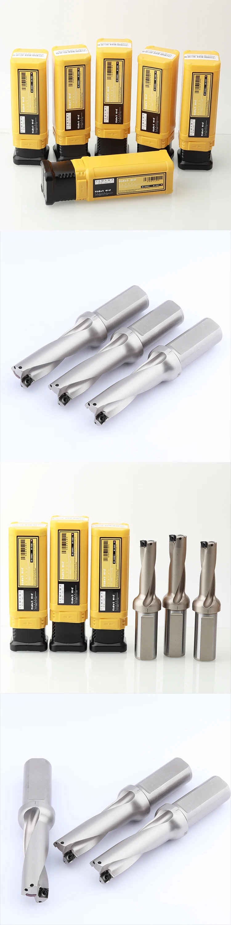 KEMAWA SP Bohrer Bites Einsatz Bohrer Metall Bohrer Bits 13mm-50mm Tiefe 2D 3D 4D Wendeschneidplatten U Bohrer Biss Maschinen Drehmaschinen CNC Wasser – Detail 5