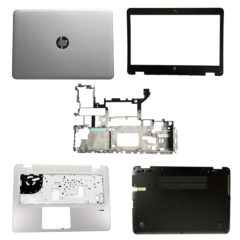 FOR HP Elitebook 840 G3 G4 740 845 NEW back cover 821161-001 bezel 821160-001 palmrest 821173-001 bottom cover 821662-001 hinges