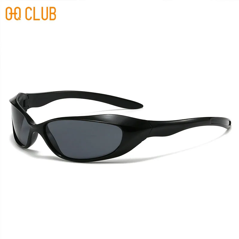 AliExpress O-Q CLUB New Y2k Sunglasses For Men And Women Sports Cycling Glasses Women Trendy Street Sunglasses Men Fashion Shades Lunette