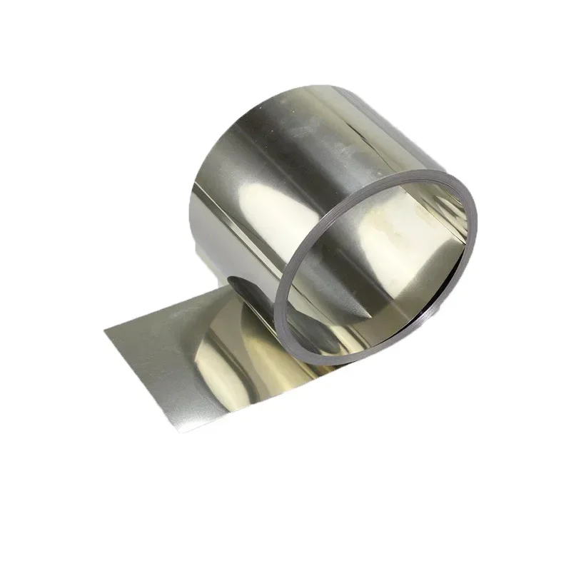 Imagem -05 - Tira de da Folha Placa Fina Rolo do Metal Placa Fina 0.01 mm 0.02 mm 0.03 mm 0.04 mm 0.05 mm 0.06 mm Largura 1m Aço Inoxidável 304