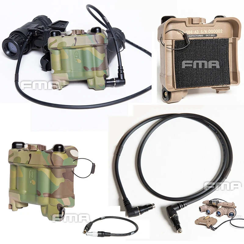 FMA PVS31 IR 赤外線ストロボ ヘルメット バッテリー ストレージ