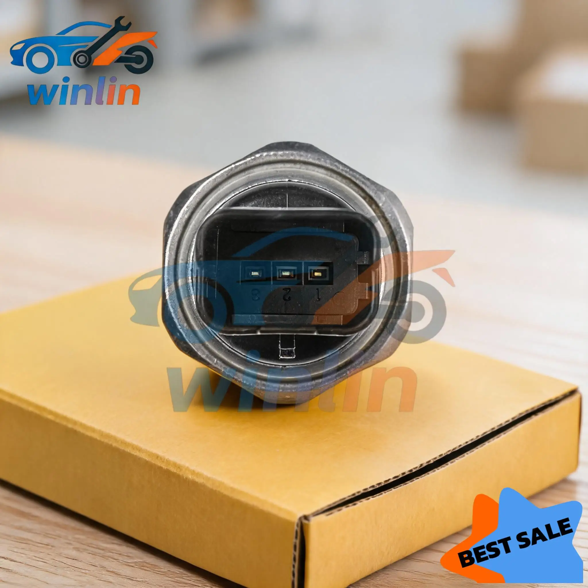 OEM 5WS40208 8200579287 8200397346 Fuel Rail Pressure Sensor for Renault 1.5 dCi Clio MK2/MK3 Megane Scenic