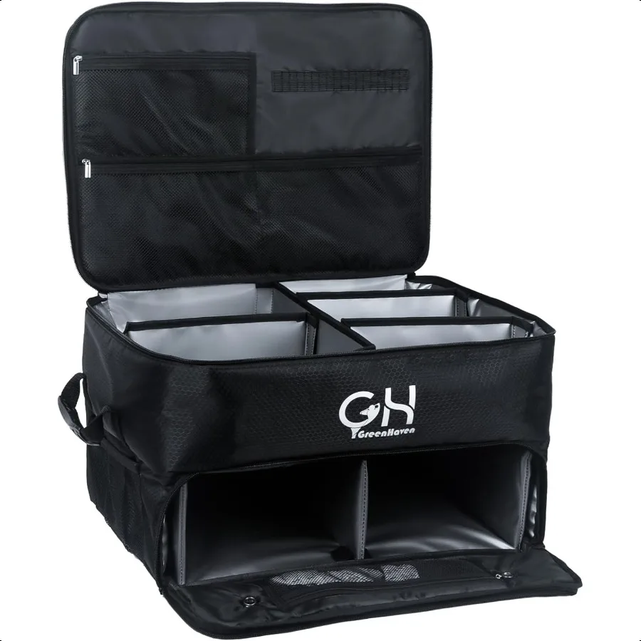 

Golf Trunk Organizer Waterproof Car Shoes Bag With Separate Ventilated Compartments Large Storage Box for Balls Tees Clothes Gl