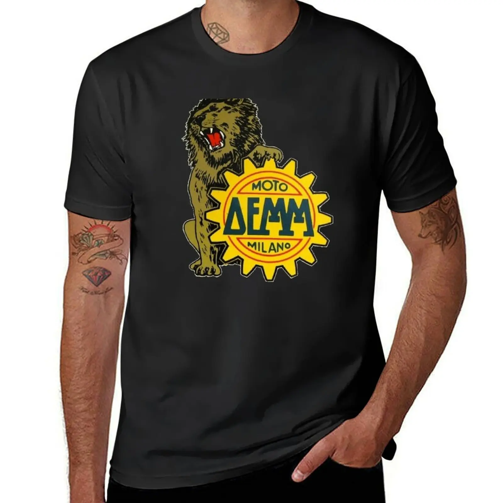 

DEMM MOTO ITALIAN MOTORCYCLE SHIRT T-Shirt cute clothes oversized anime shirt t shirts for men graphic