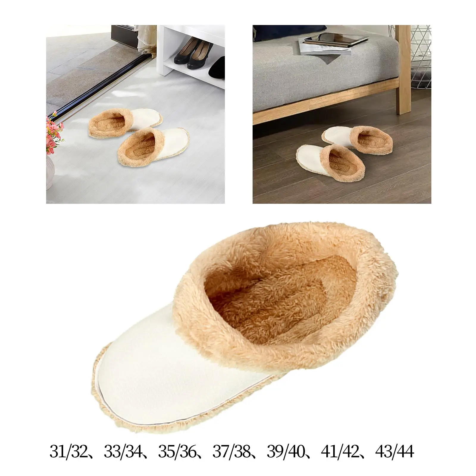 Plantillas de pantuflas de invierno, cómodas, transpirables, cálidas, regalo de cumpleaños, inserciones de repuesto para dormitorio, sala de estar, dormitorio, novia interior