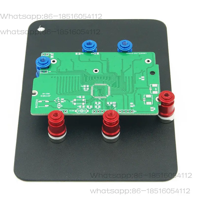 Soft clip, electronic production fixture, maintenance fixture, universal clip, hose clip, plastic spray iron plate