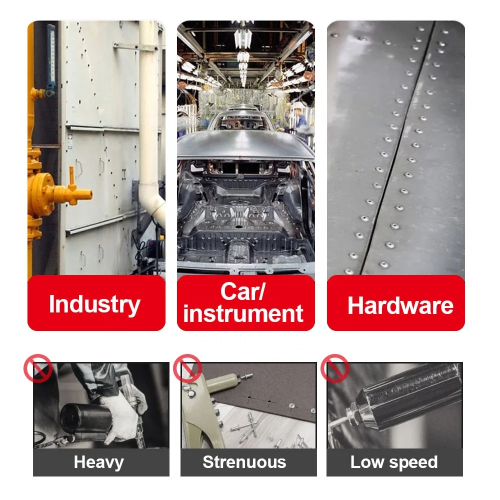 Бесщеточный электрический заклепочный пистолет 20000N 720 Вт 2,4 ~ 5,0 мм, аккумуляторный пистолет для заклепок и гаек, дрель, вставка, электроинструменты для Ma * 04, аккумулятор