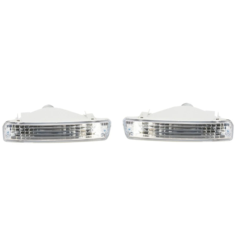 Left&Right Front Bumper Turn Signal Lamp For Toyota Land Cruiser 80 Series 1991-1998 LC80 FJ80 FZJ80 HDJ80 HZJ80 4500