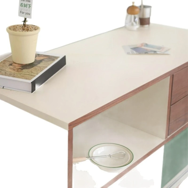 Side cabinets, medieval Bauhaus lockers, colorful restaurant bookcases to store side cabinets