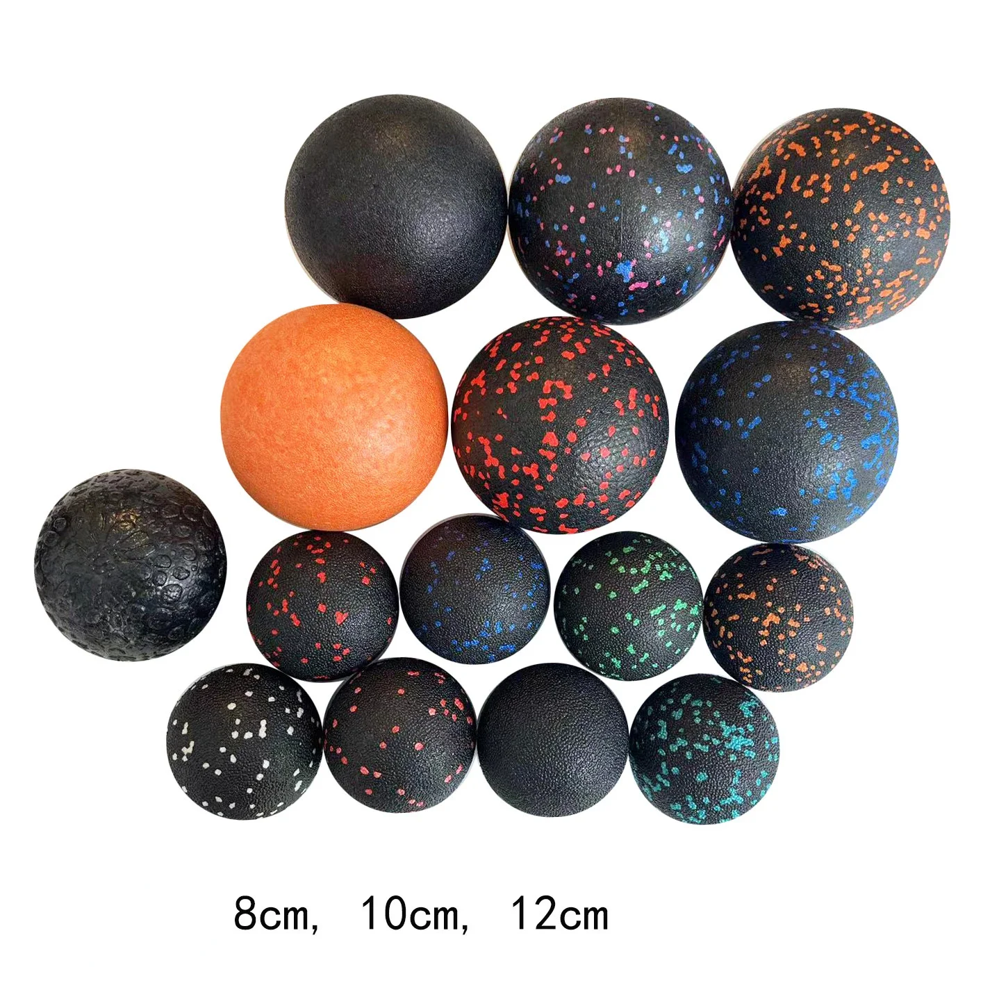 Fitness Ball High Density EPP Peanut Massage Ball Lightweight Back/Neck/Foot Mobility Ball Deep Tissue Myofascial Release