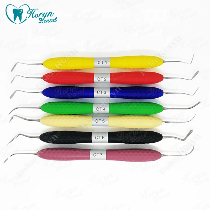 

Dental Resin Filler Aesthetic Restoration Kit Silicone Handle For Resin Knife Plastic Dresser Dentistry Tool Instrumen