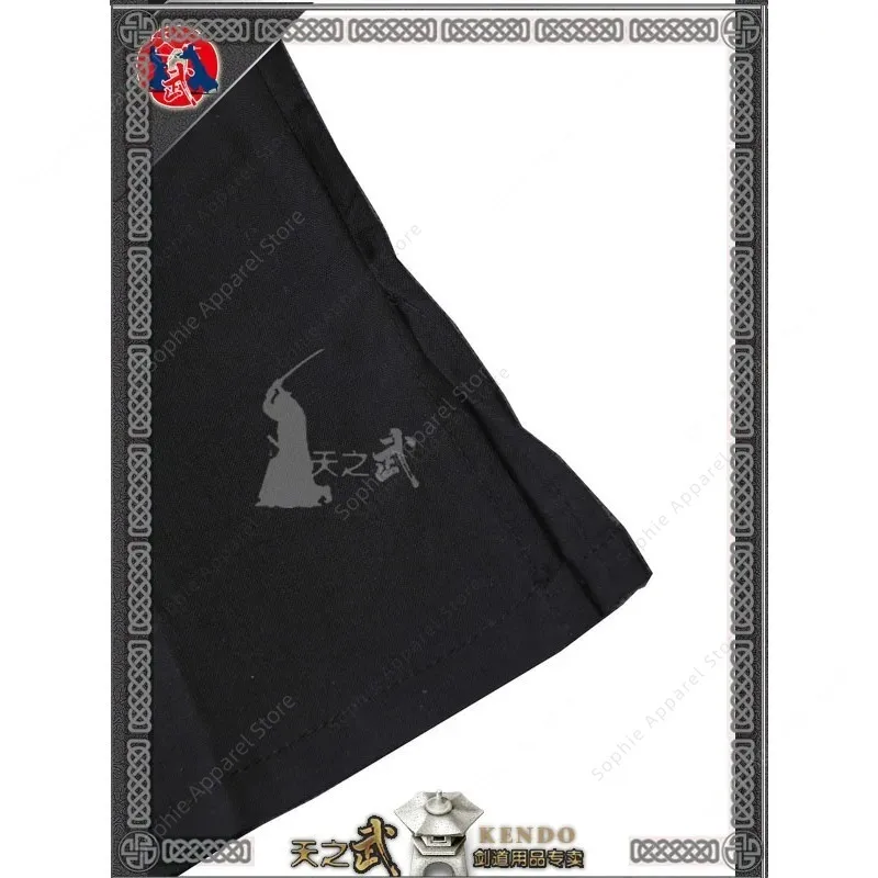 Iaido Uniform Underwear Cotton White Black Japanese Martial Art Samurai IAIDO Shitagi GI Gusoku Shita