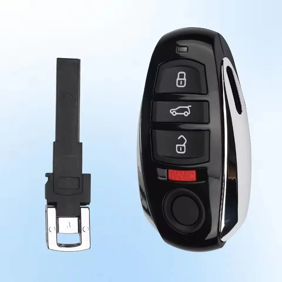 Xuri 2011 2012 2013 2014 2015 2016 2017 2018 4 button With BladeFor VW Volkswagen Touareg smart remote key shell
