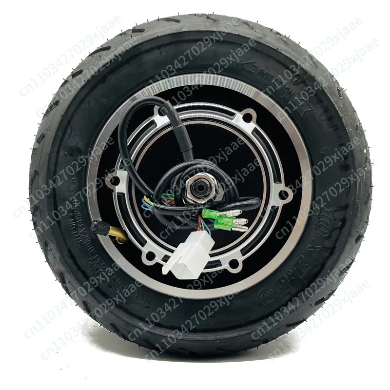 10 Inch Electric Skateboard Brushless Wheel Hub Drum Brake Motor Including Tire Mini Electric Vehicle Motor 350w500w