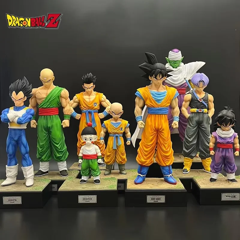 Dragon Ball Gk Unlimited Z Full Set Warrior Son Gohan Goku Piccolo Trunks Kurilin Anime Figures Manga Scene Collection Model Toy