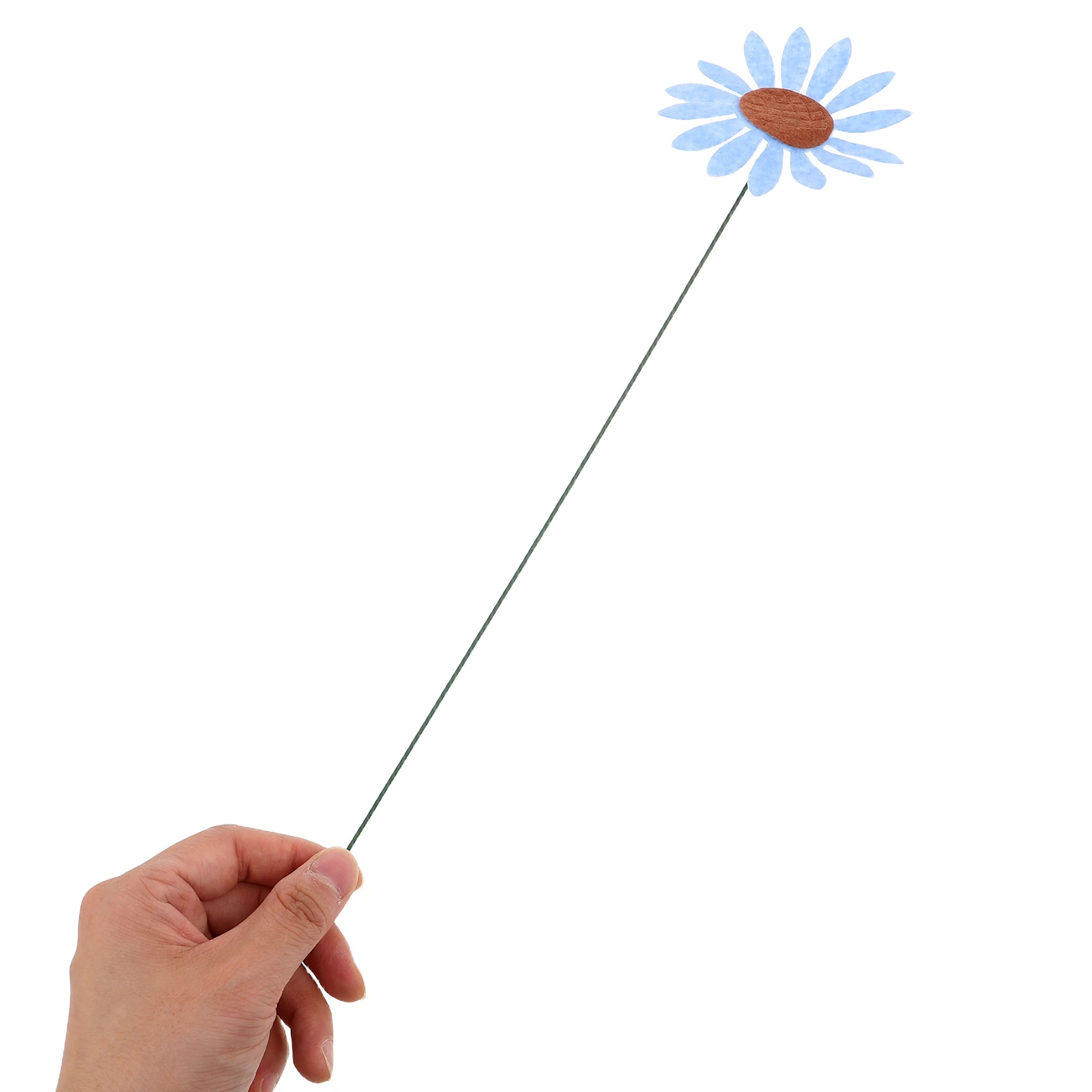 

10 Pcs Decorative Sunflower Yard Large Metal Artificial Flower Garden Decorations Outdoor Space Vibrant Lawn Stakes