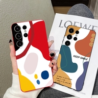 For Samsung S23 Ultra Phone Case Cover New Painted Silicone Soft Back Shell For Samsung Galaxy S23 Ultra Cases S 23 Ultra Fundas