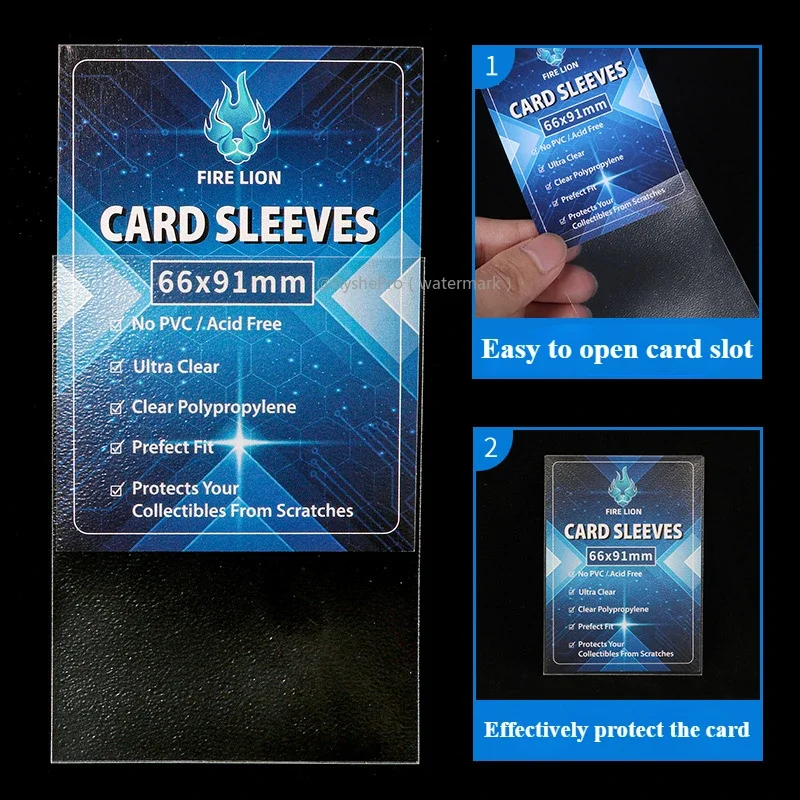 Card Sleeves Toploaders for Trading Card Soft Baseball Penny Card Protective Film Fit for Football Sports Game MTG Cards Holder