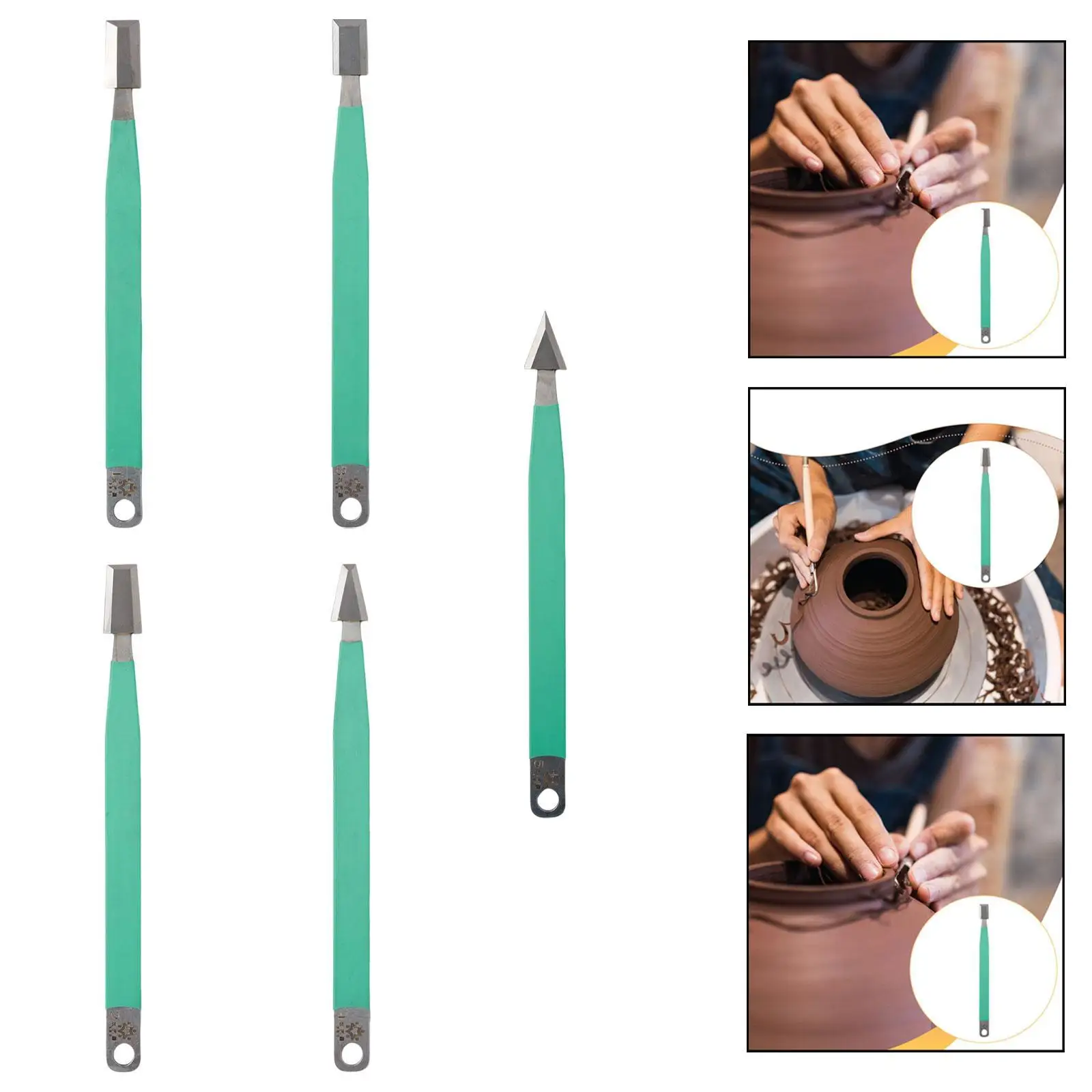 

Инструмент для лепки из глины, легкие и устойчивые многофункциональные ножи для обрезки, инструменты для гончарного дела, инструмент для моделирования глины, для скульптуры