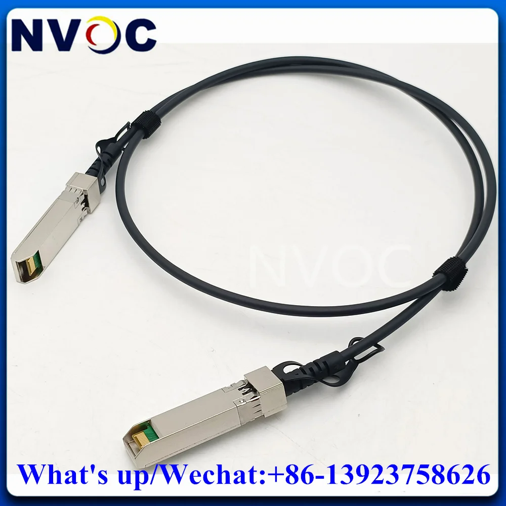 

Free Shipping 10G 0.5M SFP+ DAC Cable 10GBASE-CU Passive Direct Attach Copper Twinax 30AWG for Ubiquiti Mikrotik Zyxel