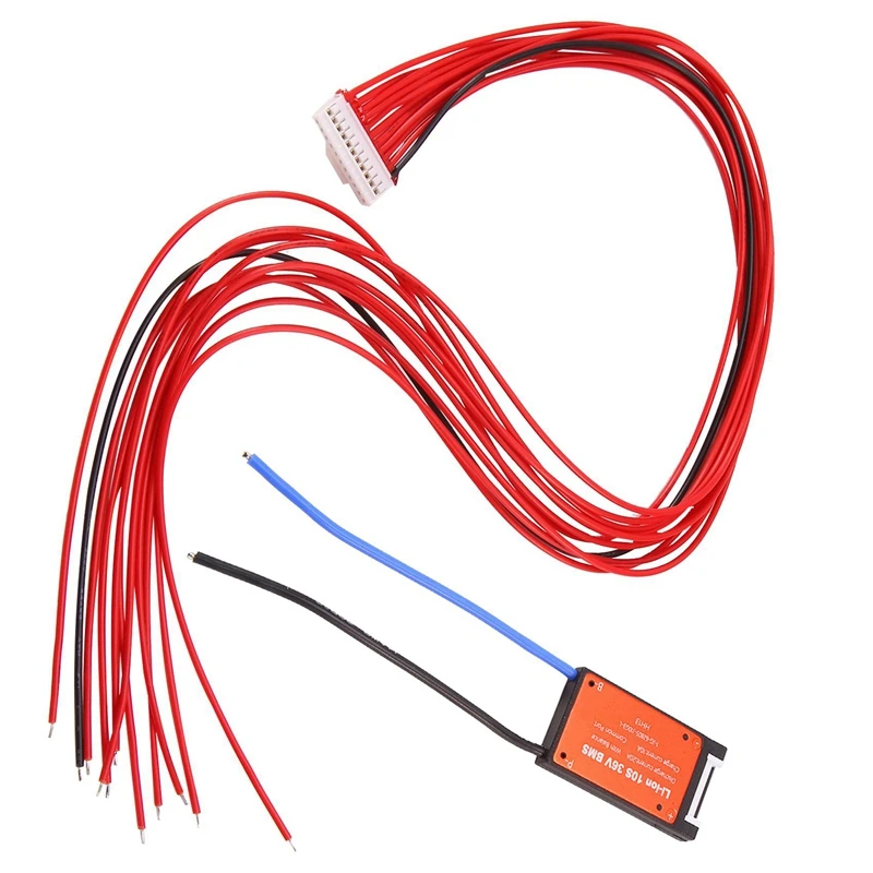 Battery Pack 10S 36V 20A BMS Used For Continuous With Balance Function