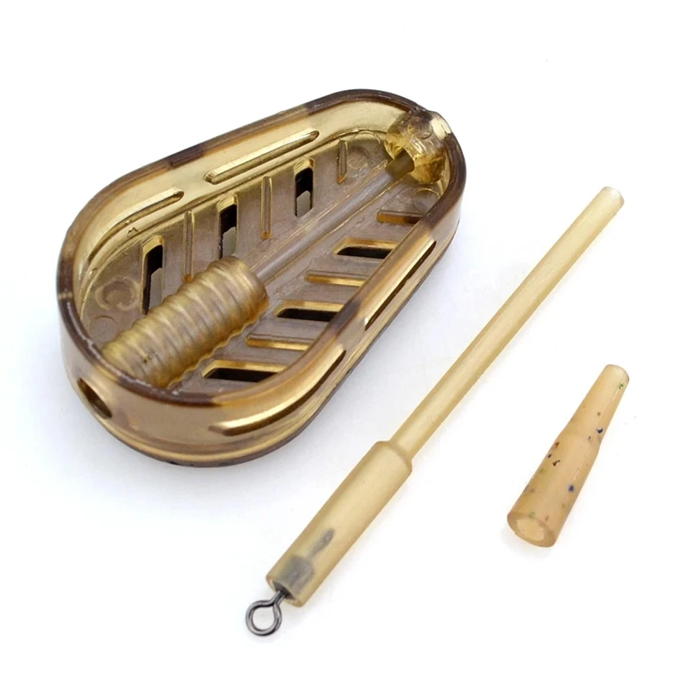 

5Pcs Carp Fishing Method Feeder Cage 20g Quick Release Bait Cage