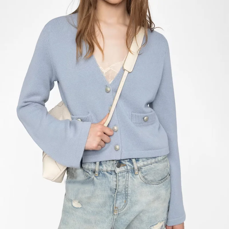 

Burgundy Sweater Women Loose Cashmere Pullovers Zadig Female Sweaters Star Crew Neck Jumper Black Winter Tops Beige Jumpers