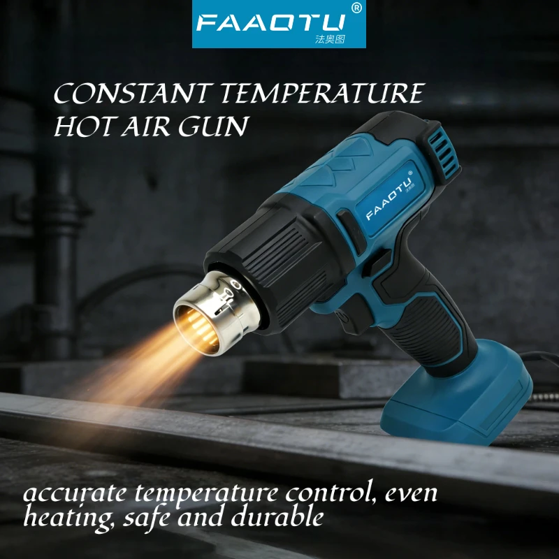 

FAAOTU Cordless Heat Gun - Equal to MT Standard, Efficient for Crafts, Soldering & Repairs Compatible with MT batteries